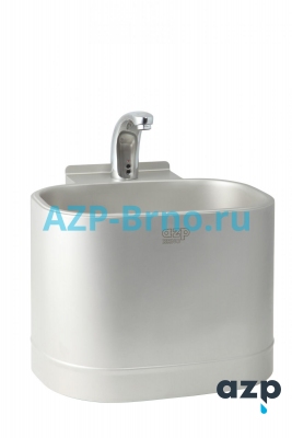 Раковина из нержавеющей стали AUM 05 AZP Brno Чехия (фото, схема)